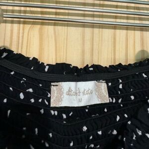 Black and white skirt